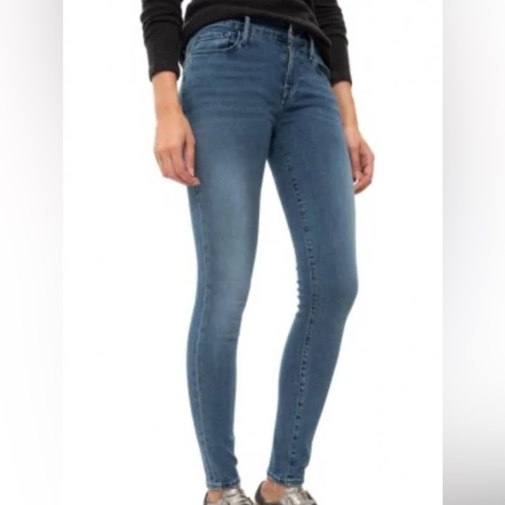 Frame Denim Le Skinny De Jeanne Jeans Milbern Wash Size 26